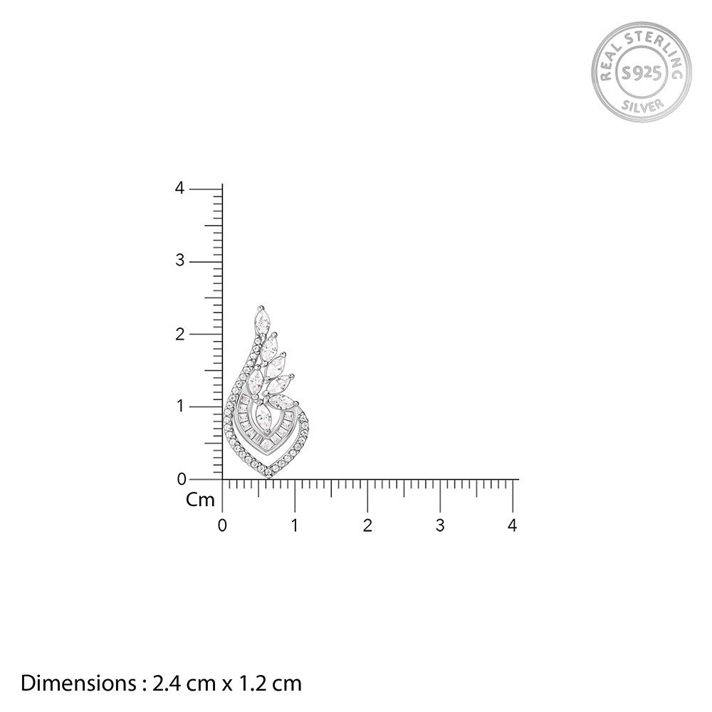 Giva 925 Silver Wing It Earrings| Studs To Gift Women & Girls | With Certificate Of Authenticity And 925 Stamp | 6 M : ER02881