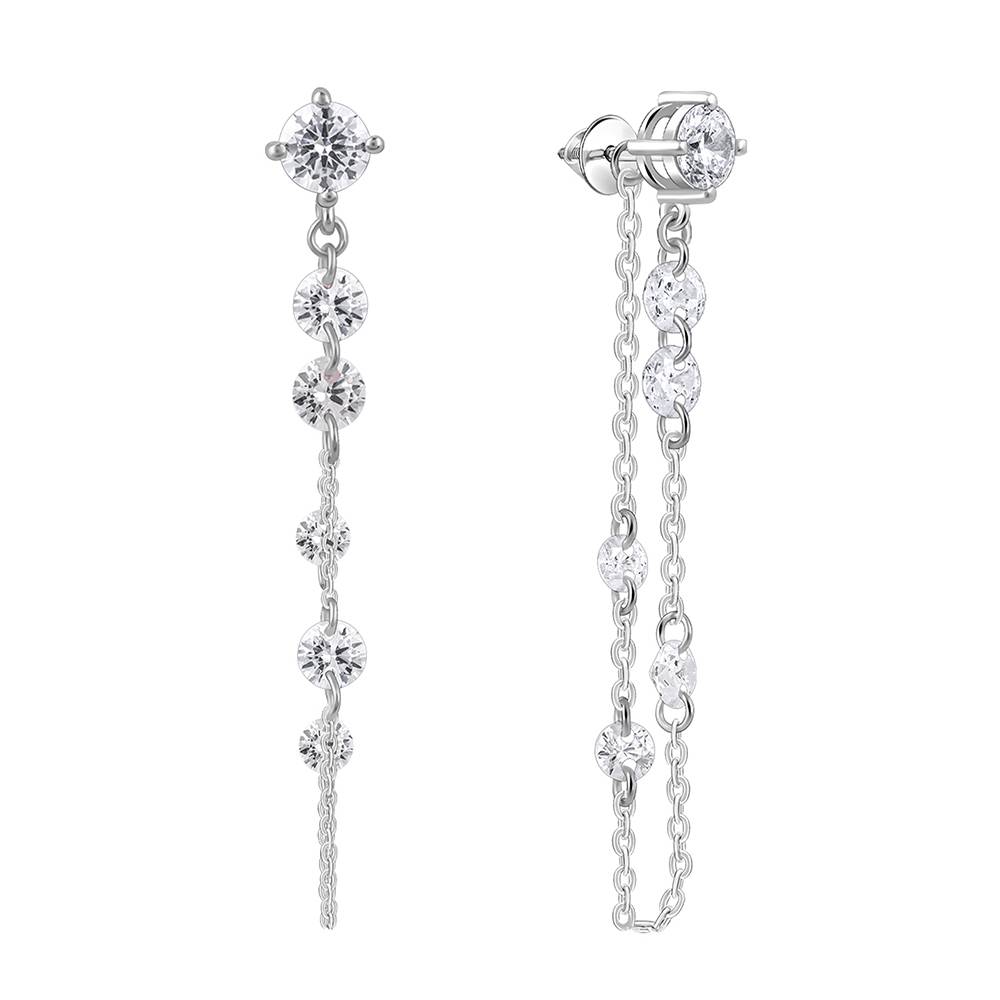 Giva 925 Silver Luminous Links Earrings : ER02890