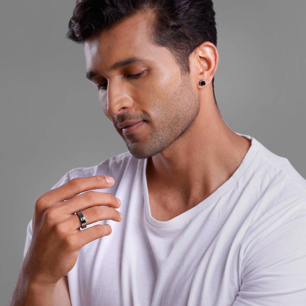 Black Rhodium Everyday Form Set For Him : ER02891R01921_20