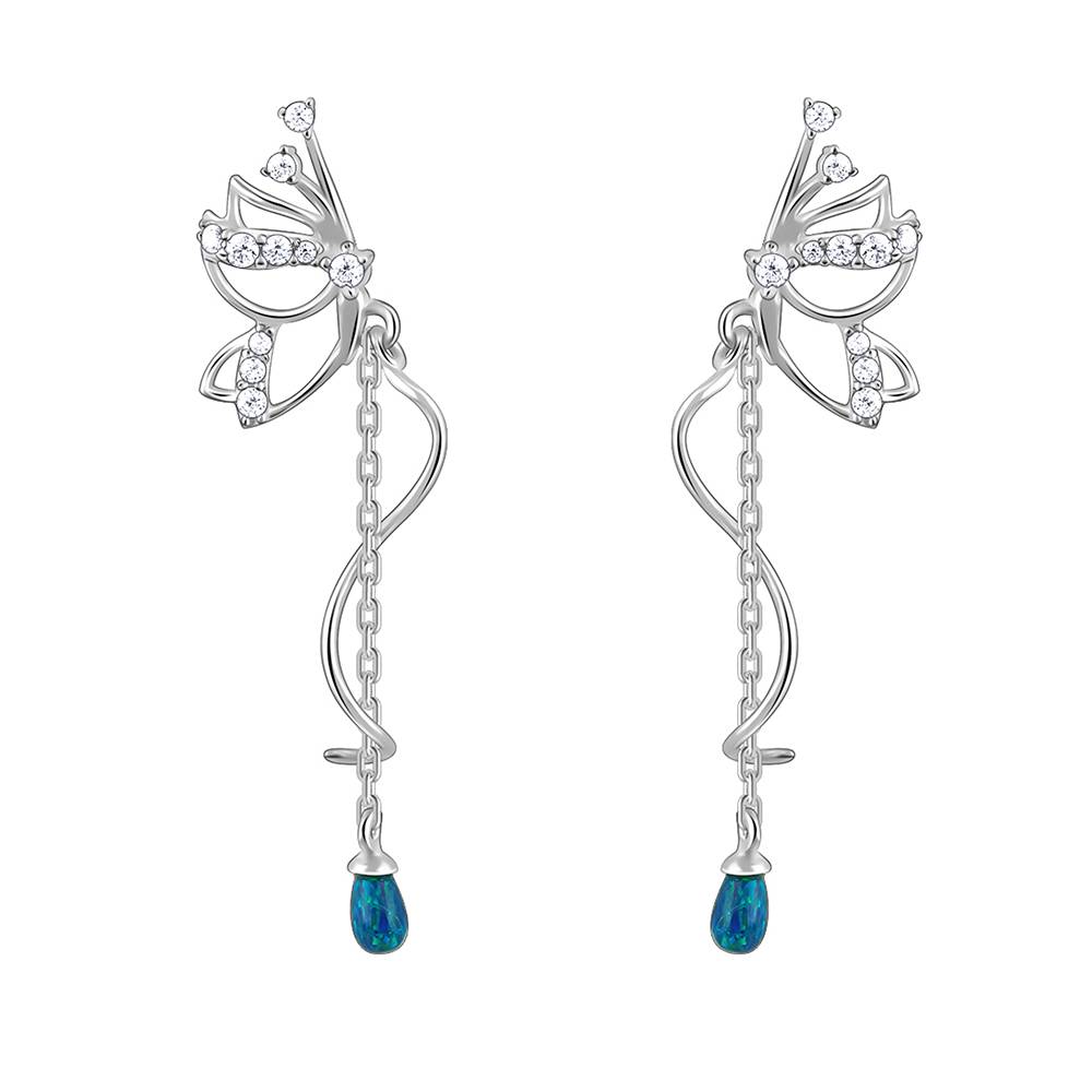 925 Silver Confident You Earrings : ER02897