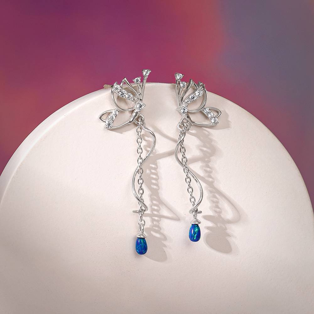 925 Silver Confident You Earrings : ER02897