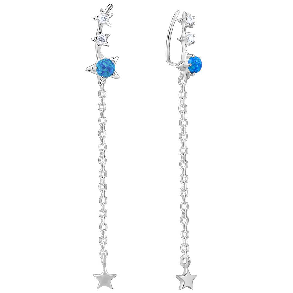 925 Silver Radiant Self-Love Convertible Earrings : ER02898