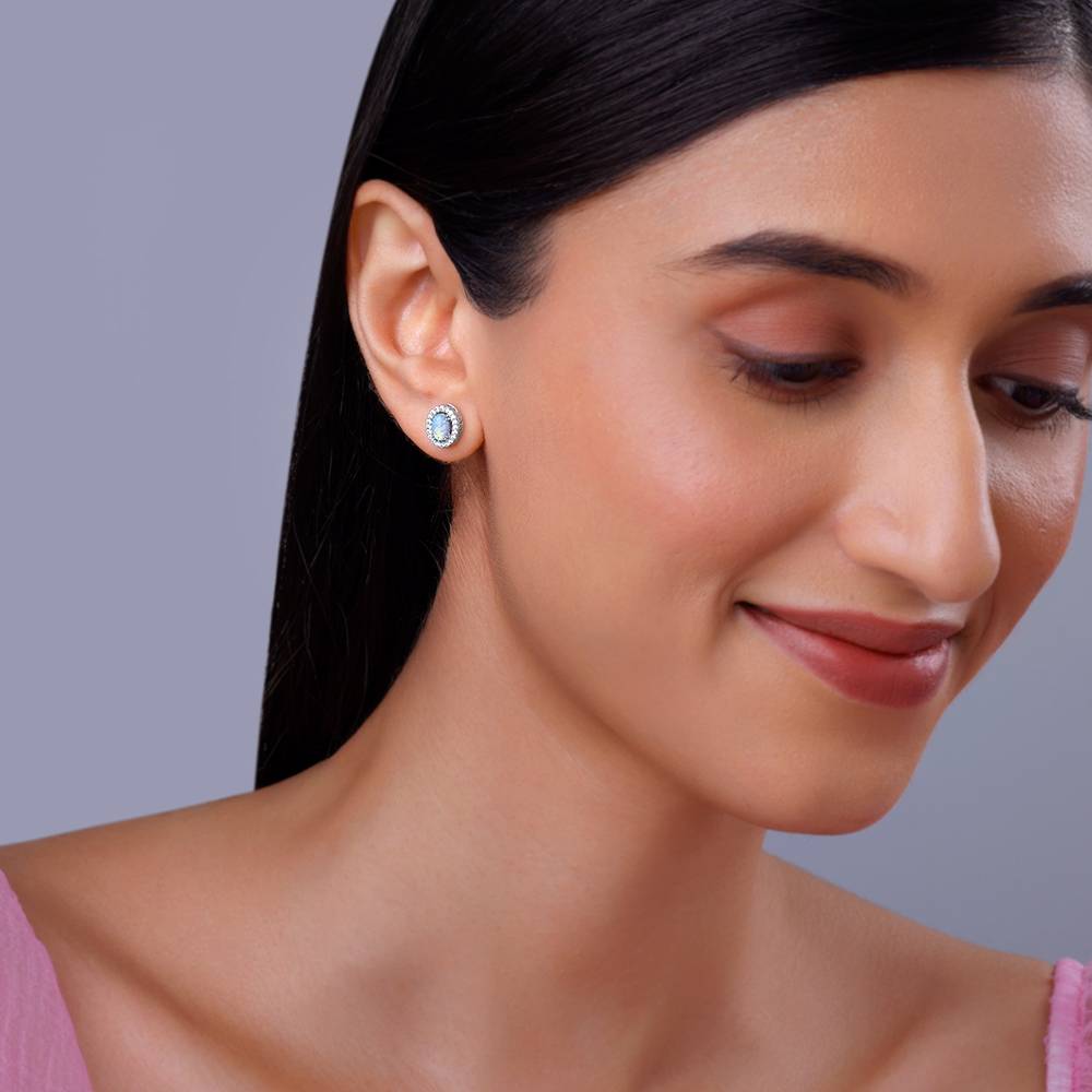 925 Silver Super Woman Earrings : ER02899