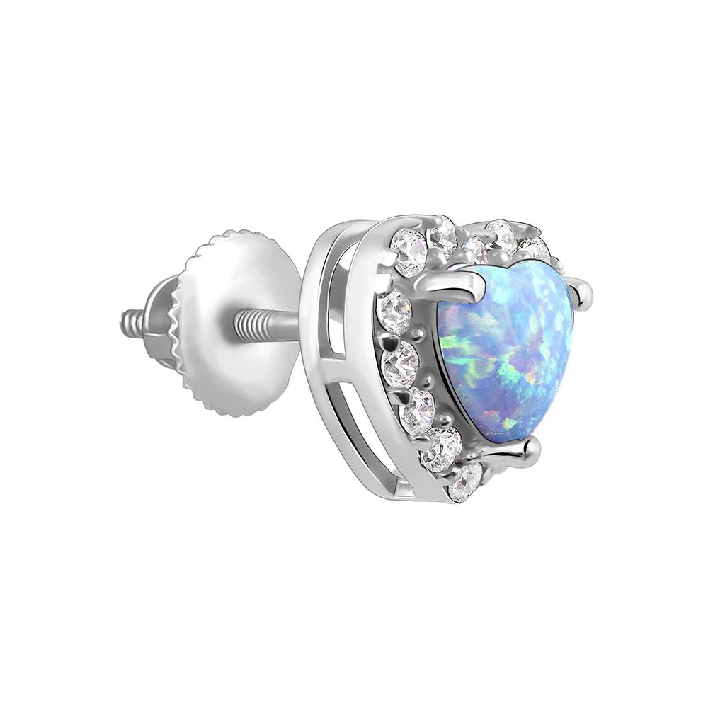 925 Silver Twinkle In Her Eye Studs : ER02900