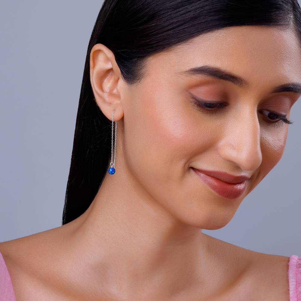 925 Silver Pretty You Sui Dhaga Earrings : ER02906