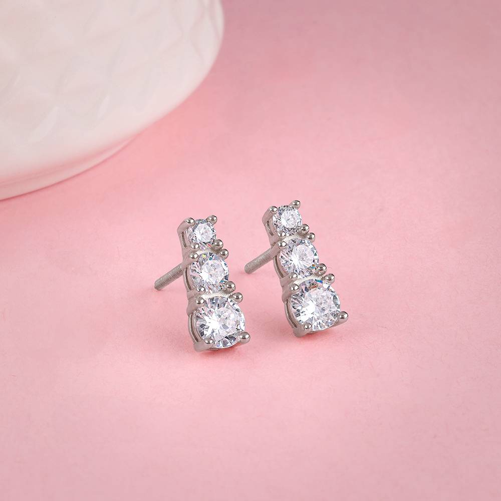 Giva 925 Silver Spark Snazz Earrings : ER02916