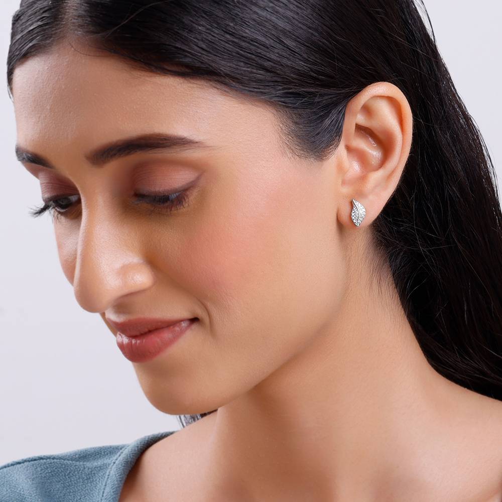 Giva 925 Silver Breeze Leaf Earrings : ER02935