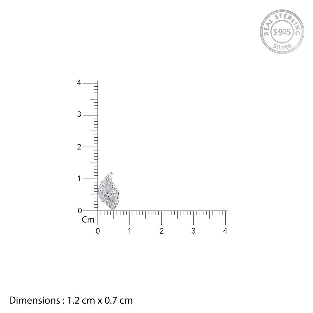 Giva 925 Silver Breeze Leaf Earrings : ER02935