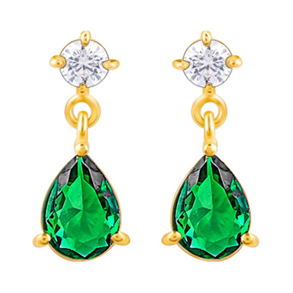 925 Silver Golden Green Enigma Earrings| Drops To Gift Women & Girls : ER02938