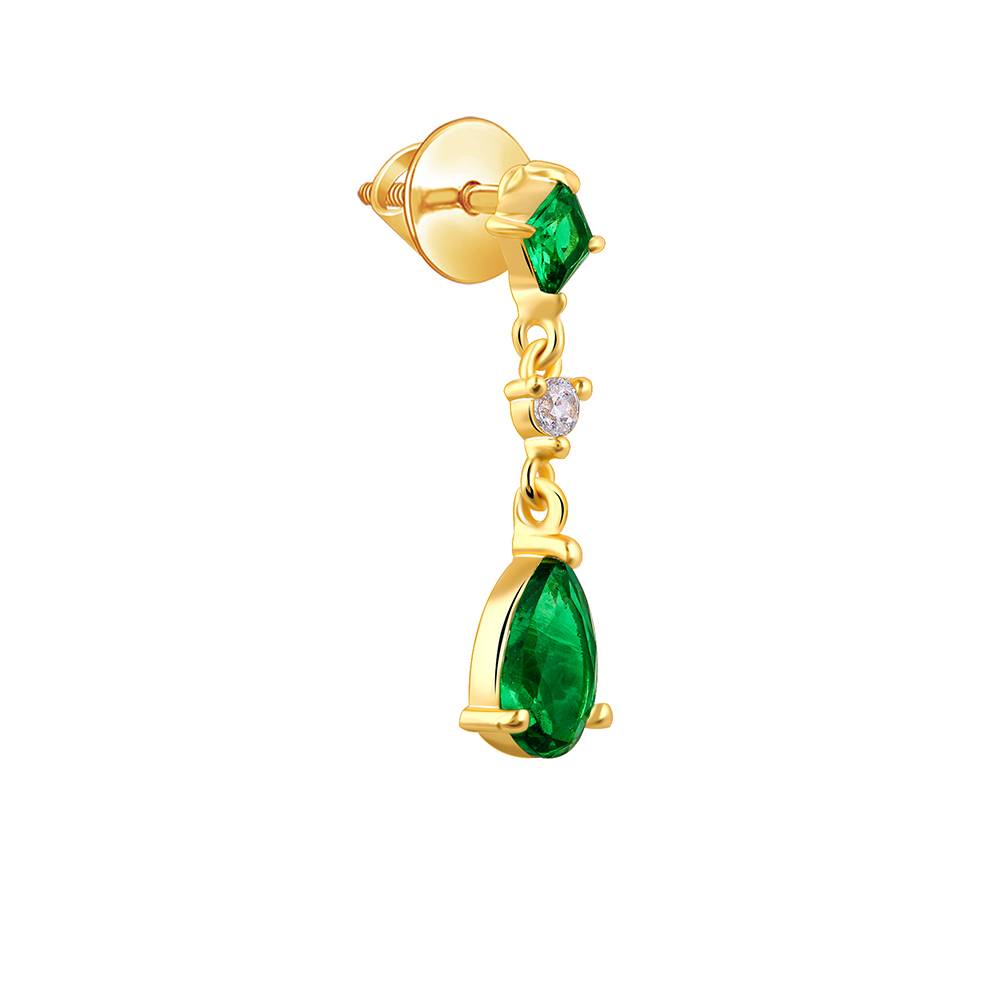 925 Silver Golden Grove Earrings| Drops To Gift Women & Girls : ER02940