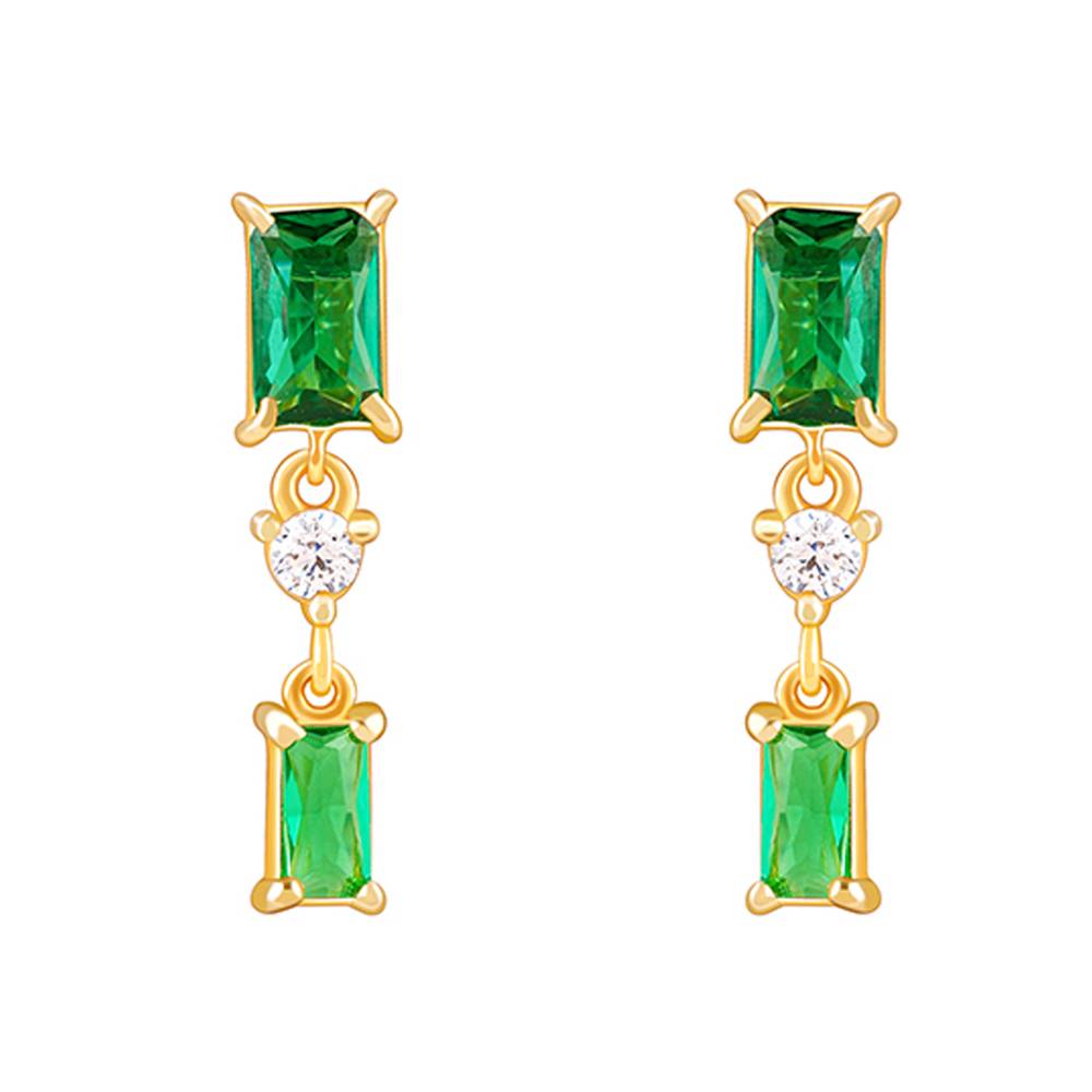 Giva 925 Silver Glimmer Green Earrings : ER02941