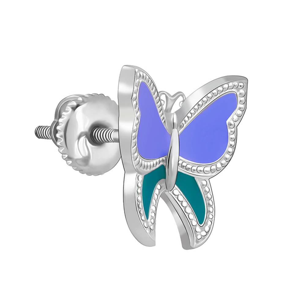 925 Silver Flutter Muse Earrings : ER02943
