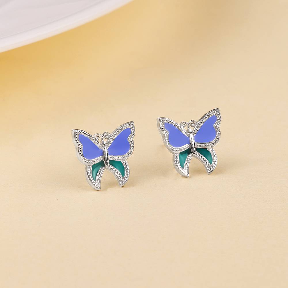 925 Silver Flutter Muse Earrings : ER02943