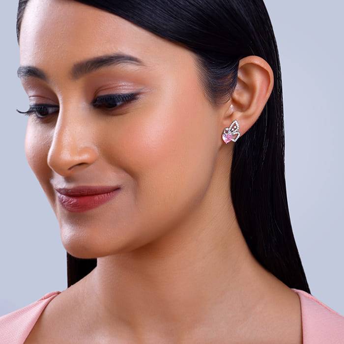 Giva 925 Silver Butterflies Desire Stud Earrings : ER02964