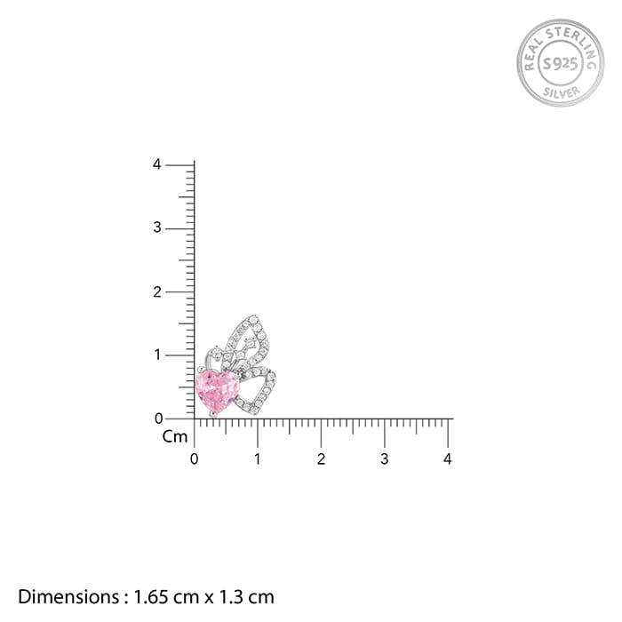 Giva 925 Silver Butterflies Desire Stud Earrings : ER02964