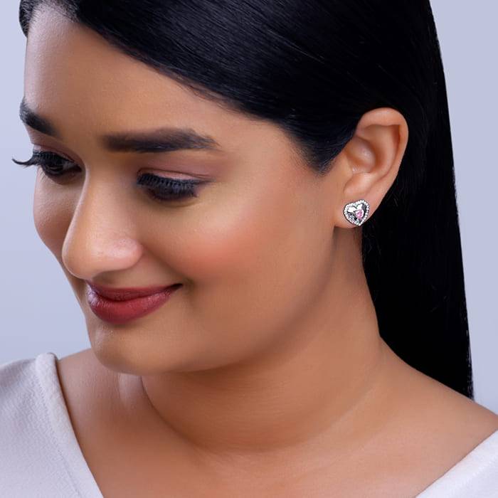 Giva 925 Silver Lovelight Stud Earrings : ER02965