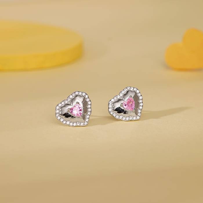 Giva 925 Silver Lovelight Stud Earrings : ER02965
