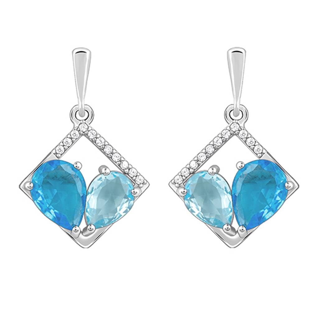 925 Silver Met Love Earrings : ER02967