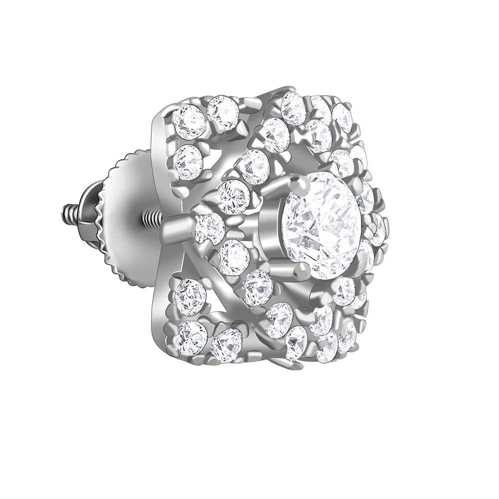 Giva 925 Silver Spark Pop Earrings : ER02972