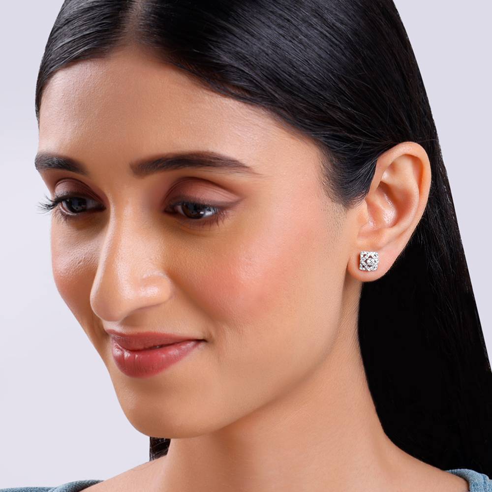 Giva 925 Silver Spark Pop Earrings : ER02972