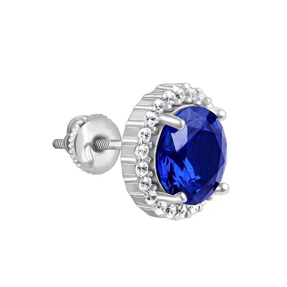 925 Silver Cobalt Dreams Earrings : ER02976