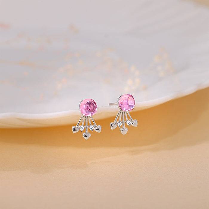 Giva 925 Silver Passion Heart Earrings : ER02982