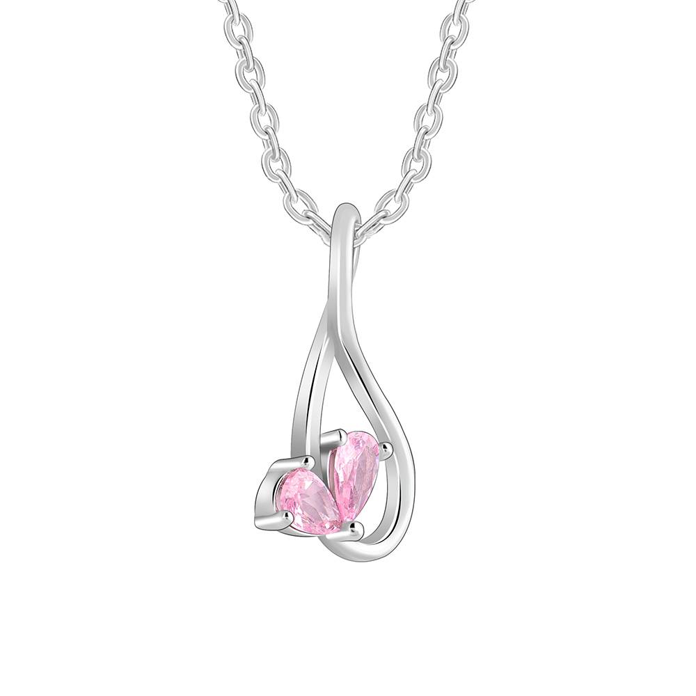 925 Silver Blush Of Infinity Set : ER02990PD02723BR01151