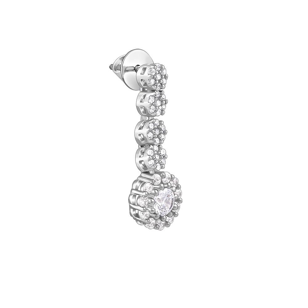 925 Silver Prima Donna Dangler Earrings : ER03060