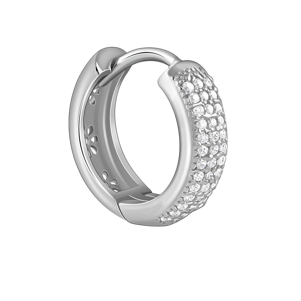 Giva 925 Silver Classic Admiring Hoop Earrings : ER03067
