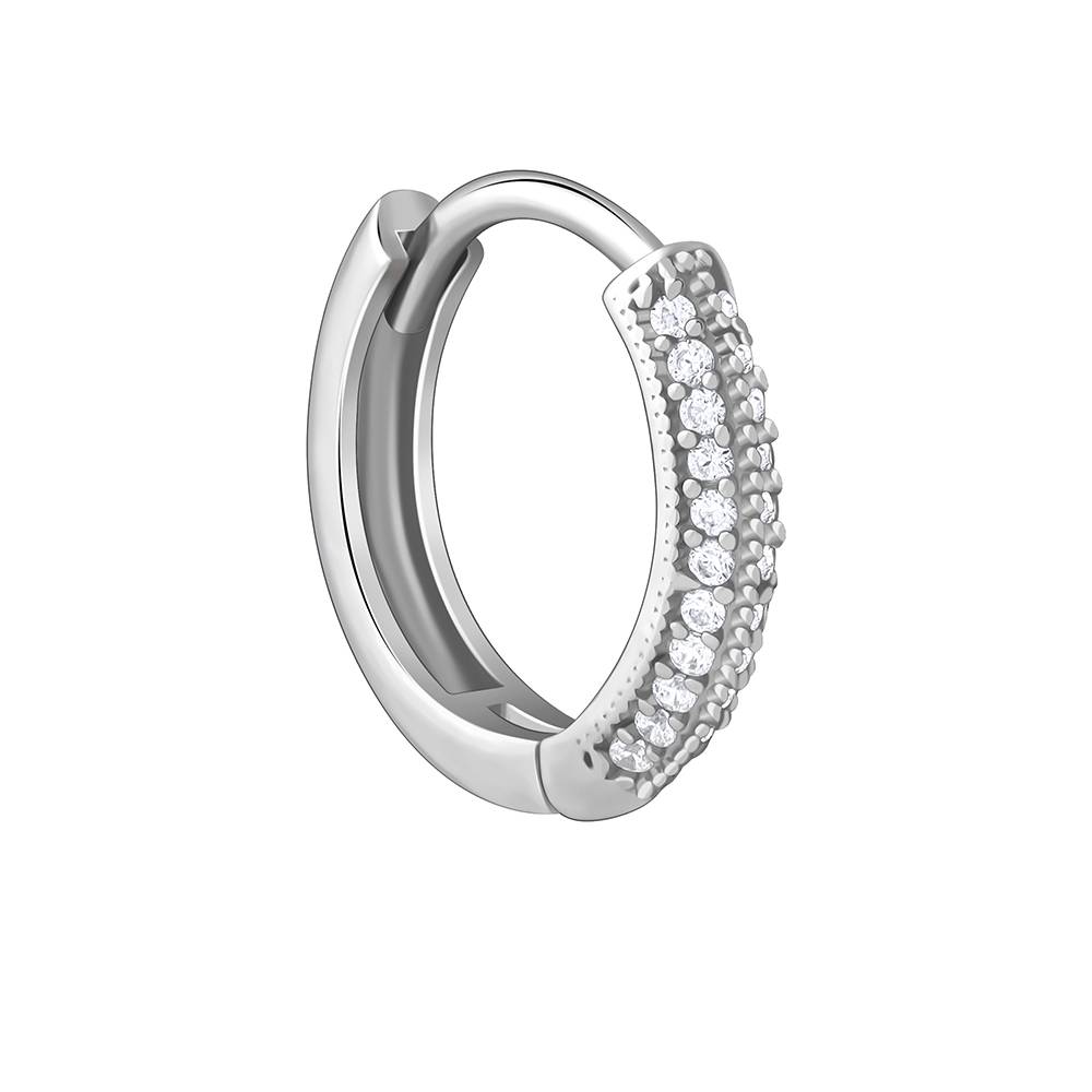 Giva 925 Silver Confidence Hoop Earrings : ER03069