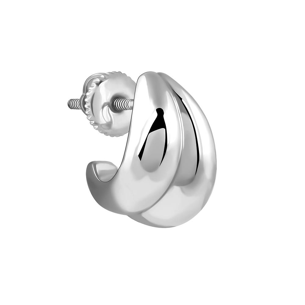 925 Silver Dual Glint Earrings : ER03082