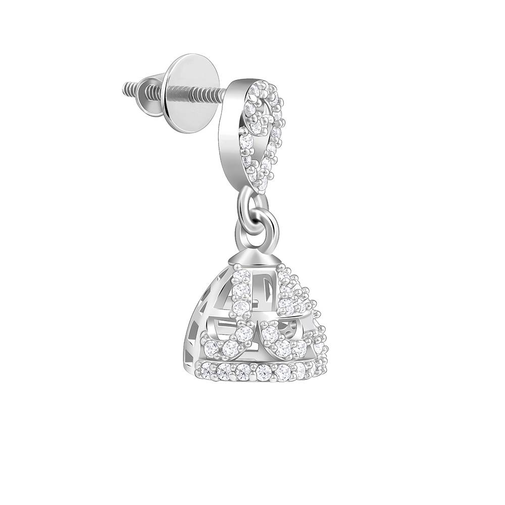 925 Silver Kunti Jhumki : ER03090