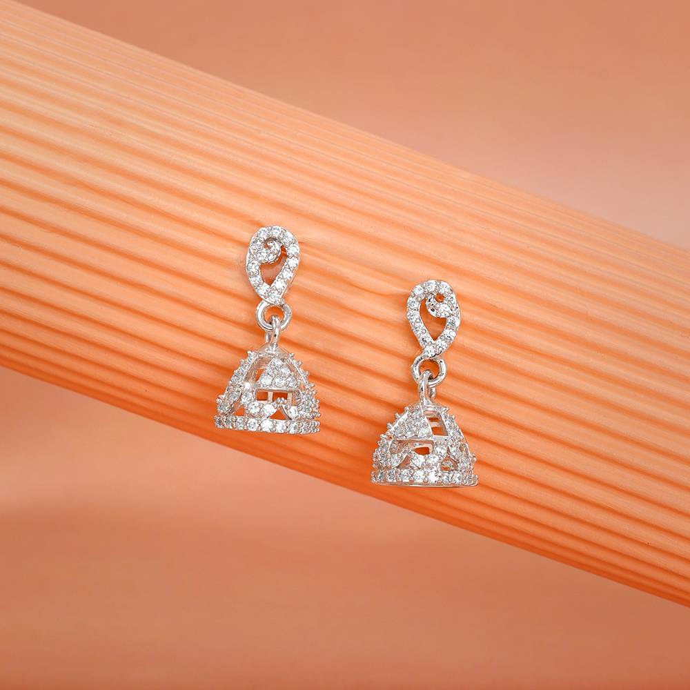 925 Silver Kunti Jhumki : ER03090