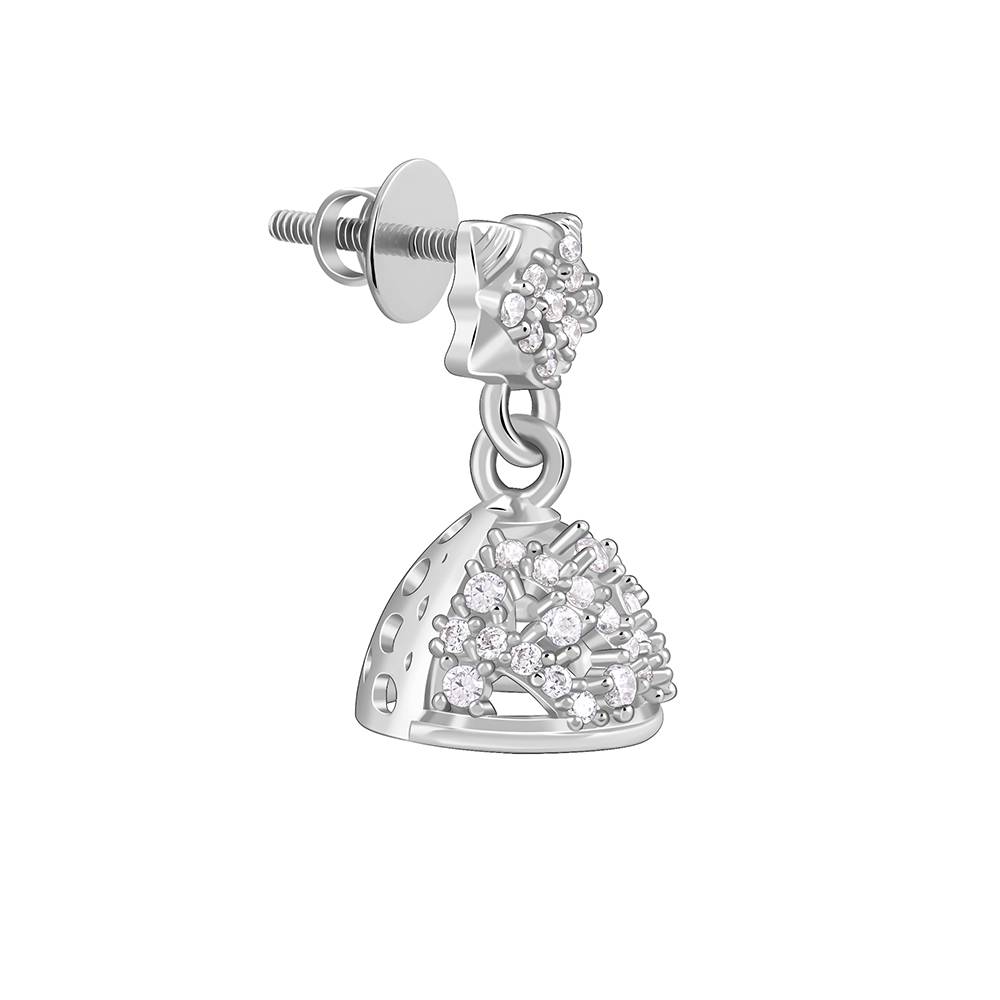 925 Silver Avanti Jhumki : ER03101
