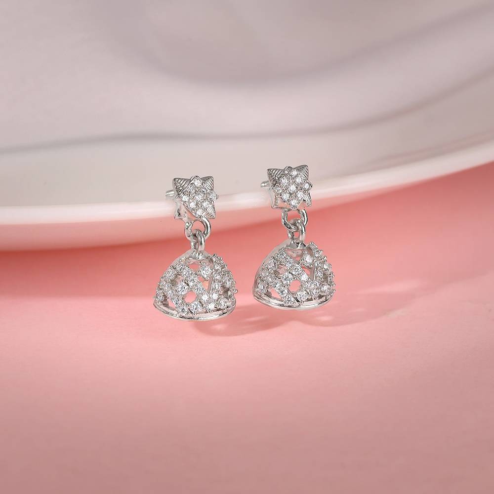 925 Silver Avanti Jhumki : ER03101