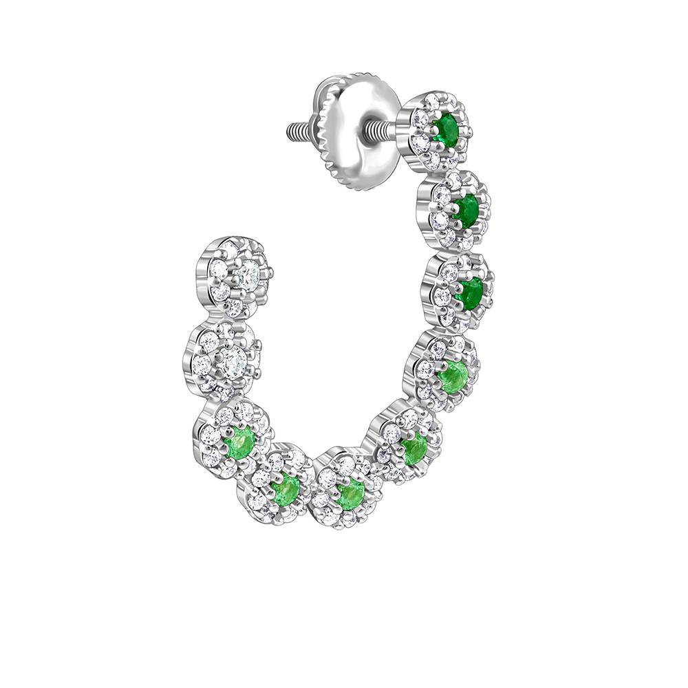 925 Silver Verde Muse Earrings : ER03103