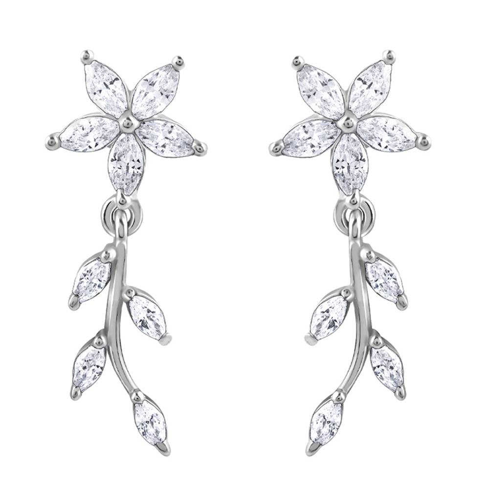 925 Silver Moonvine Magic Earrings : ER03110