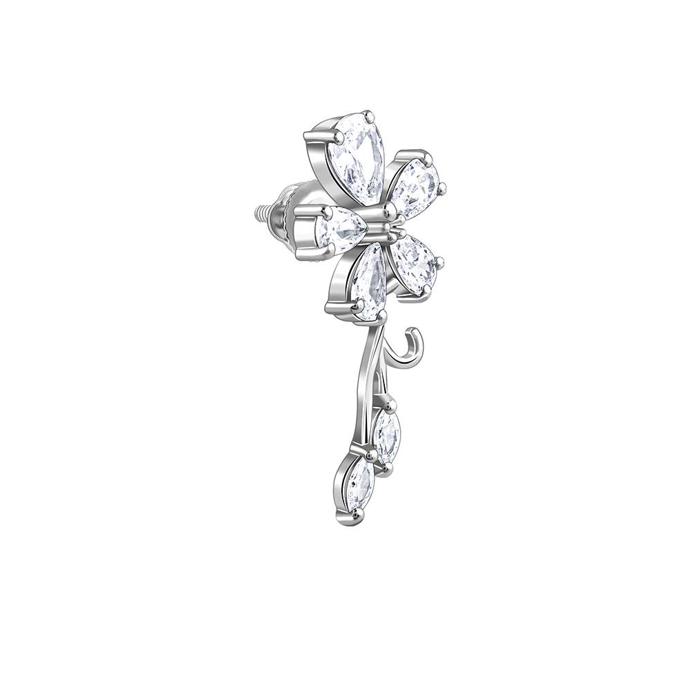 925 Silver La Flor Earrings : ER03158