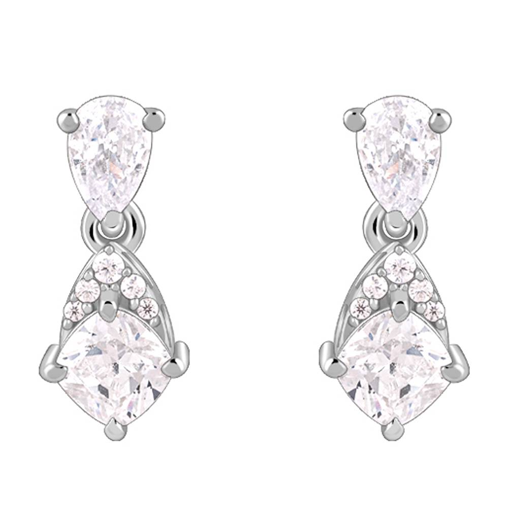 925 Silver Moonlit Charm Dangler Earrings : ER03159