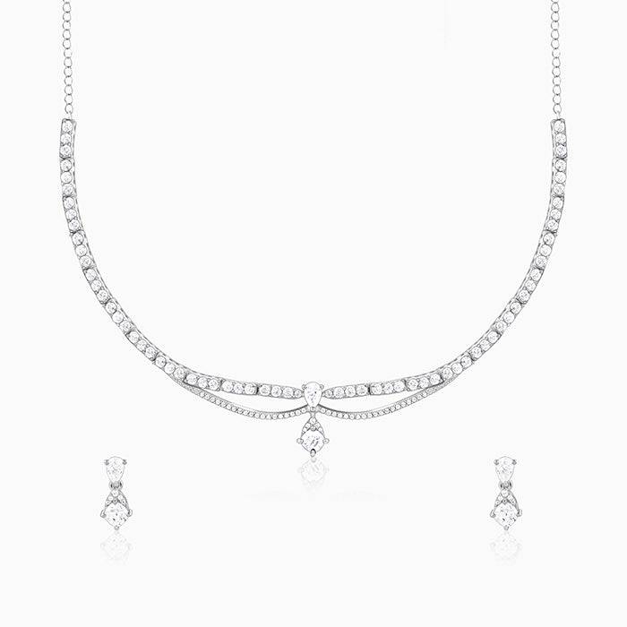 Giva 925 Silver Eva Set : ER03159PD02900