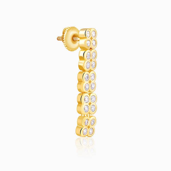 Giva 925 Silver Golden Emma Set : ER03167PD02918