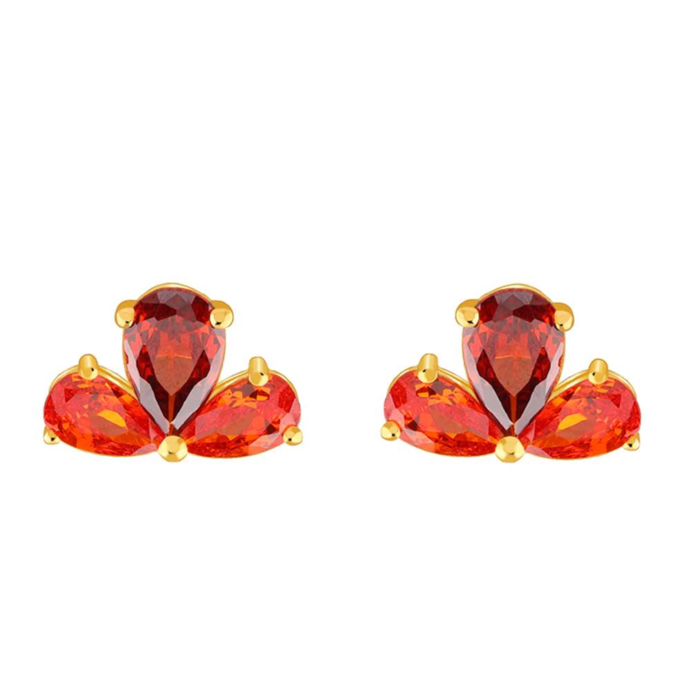 Golden Aurora Studs| Drops To Gift Women & Girls : ER03199