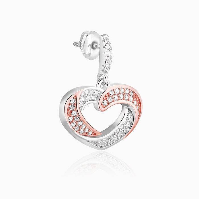 Silver Dual Tone Juliet Earring : ER061