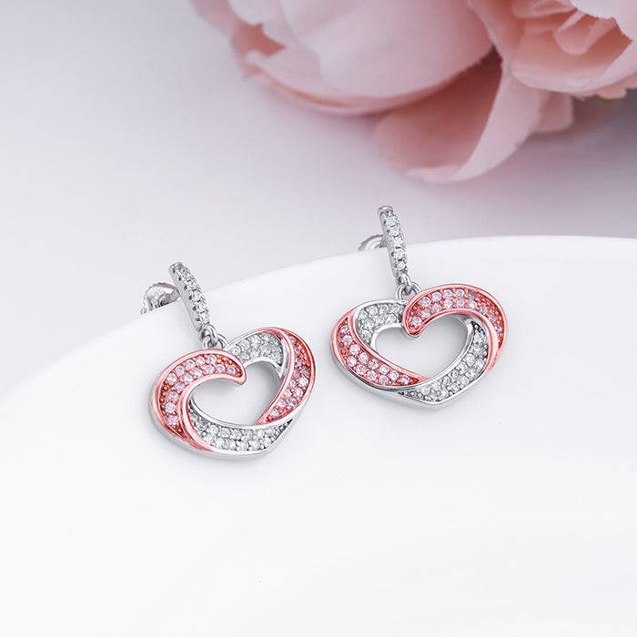 Silver Dual Tone Juliet Earring : ER061