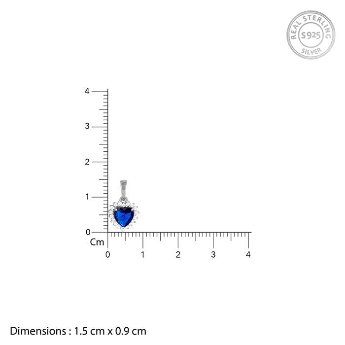 Giva 925 Silver Heart Of The Ocean Classic Set| Gifts For Women And Girls | With Certifica : ER0661PD0526BR0923