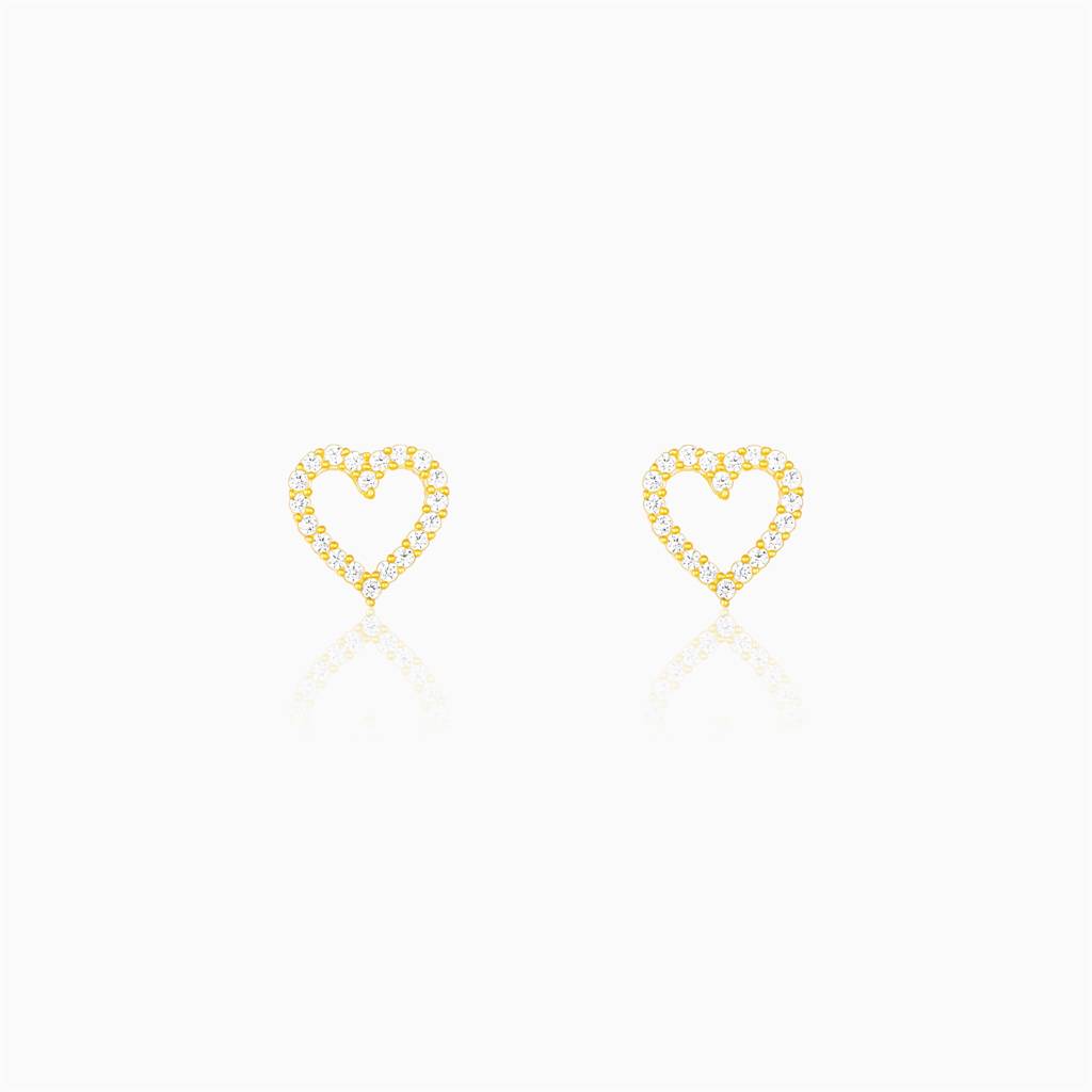 Golden Heart Will Go On Studs : ER0665