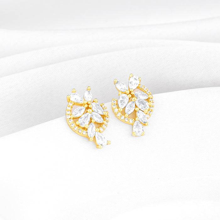 The White Periwinkle Earrings : ER0684