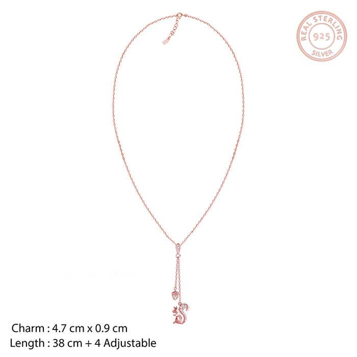 Rose Gold Squirrel Love Set : ER0781PD0682