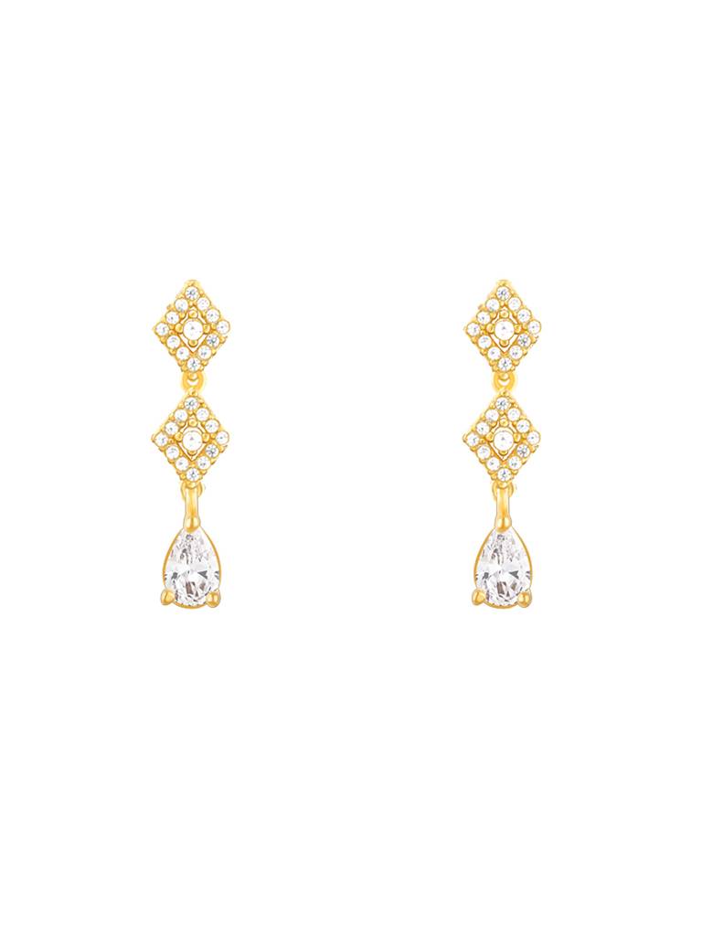 Giva 925 Sterling Silver Golden Noontide Earrings