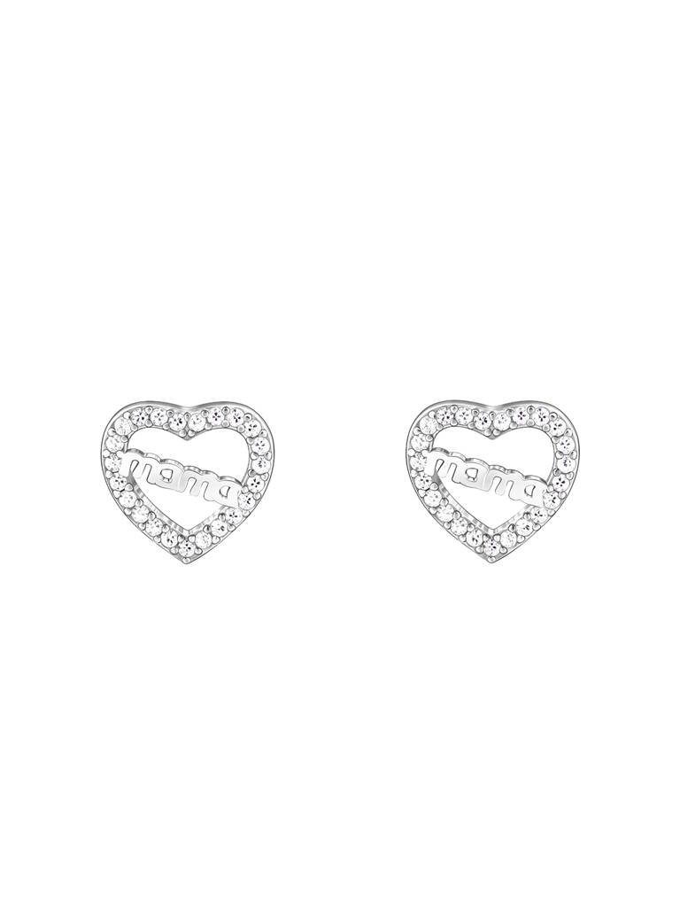 GIVA 925 Sterling Silver Mothers Heart Stud Earrings